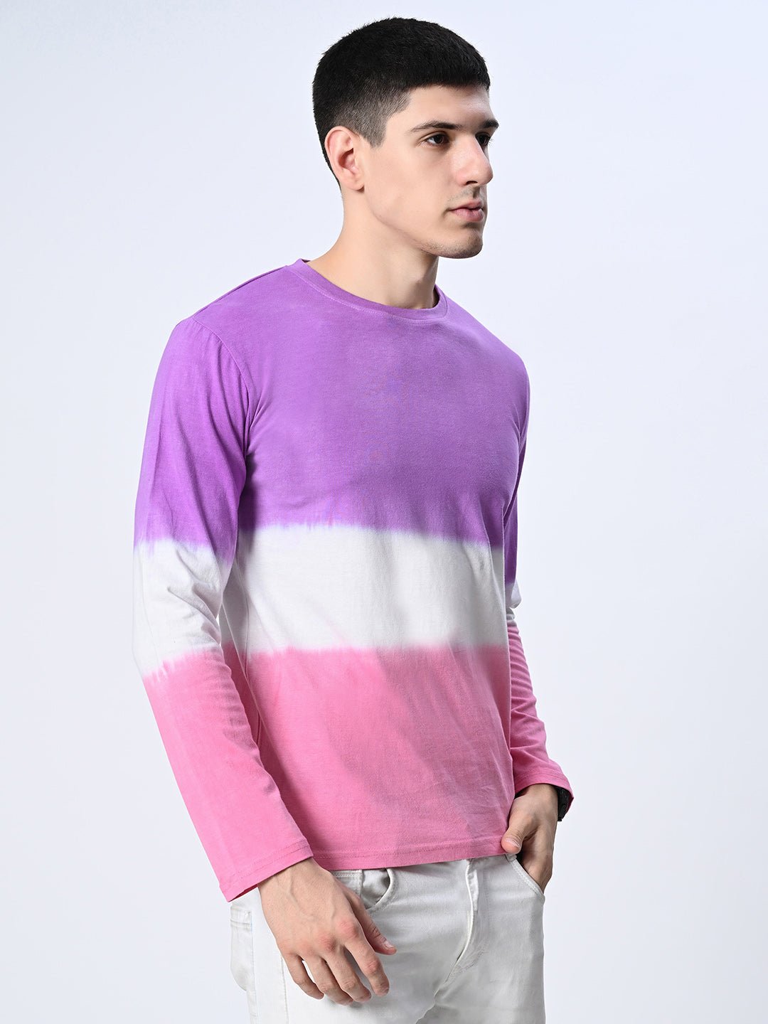 Tri color Ombre Unisex T-shirt - RueCollections