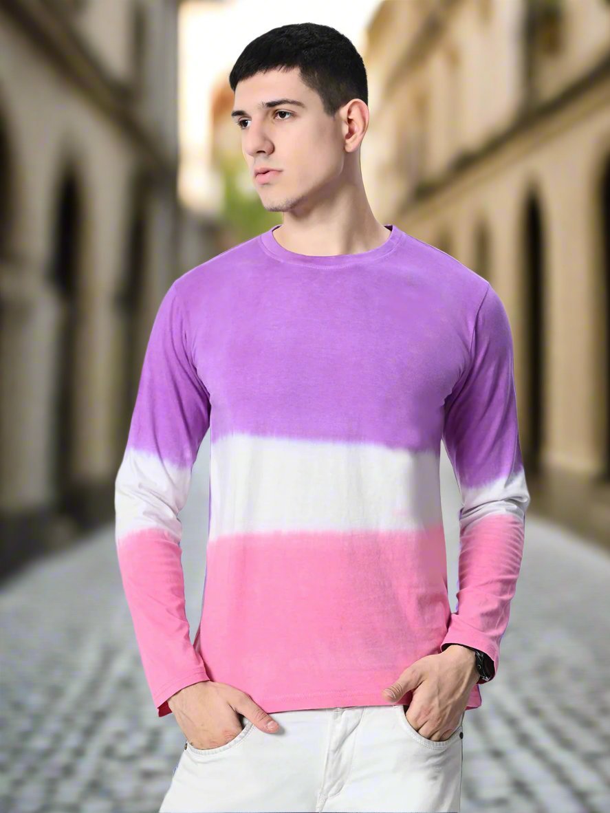 Tri color Ombre Unisex T-shirt - RueCollections