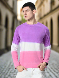 Thumbnail for Tri color Ombre Unisex T-shirt - RueCollections