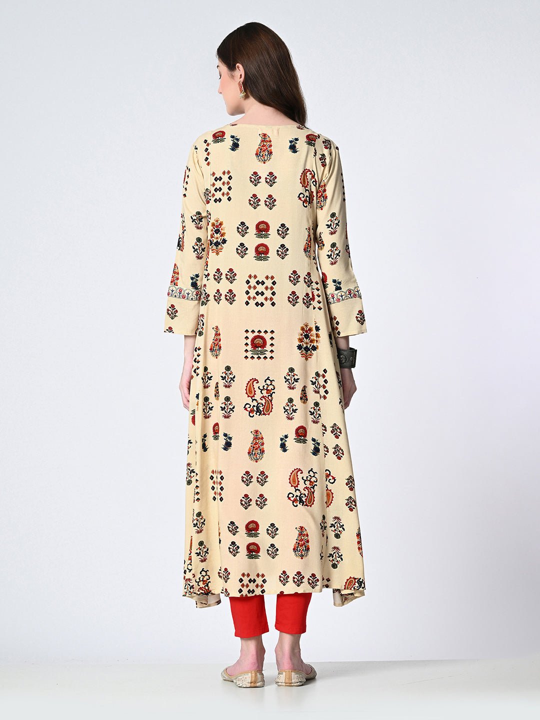 Women embellished Ethnic Motifs Printed Kurta - RueCollections