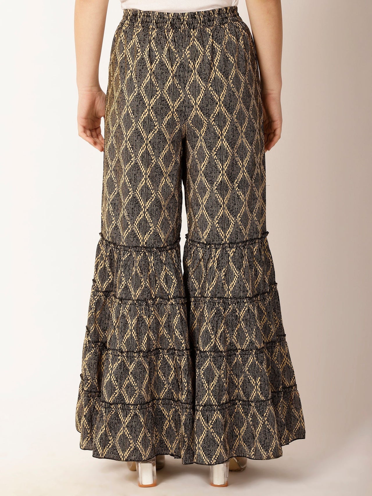 Women Printed Cotton Trouser - RueCollections