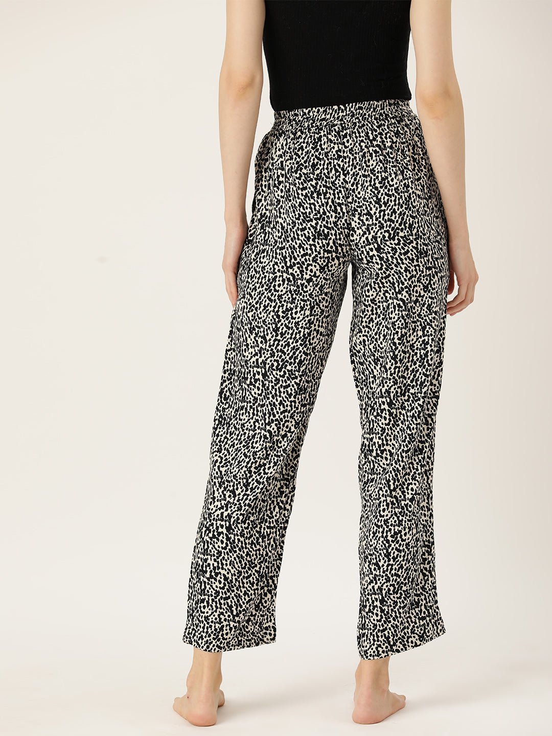 Women Printed Pure Cotton Lounge Pants - RueCollections