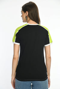 Thumbnail for Women's Color Blocked T-shirt - RueCollections