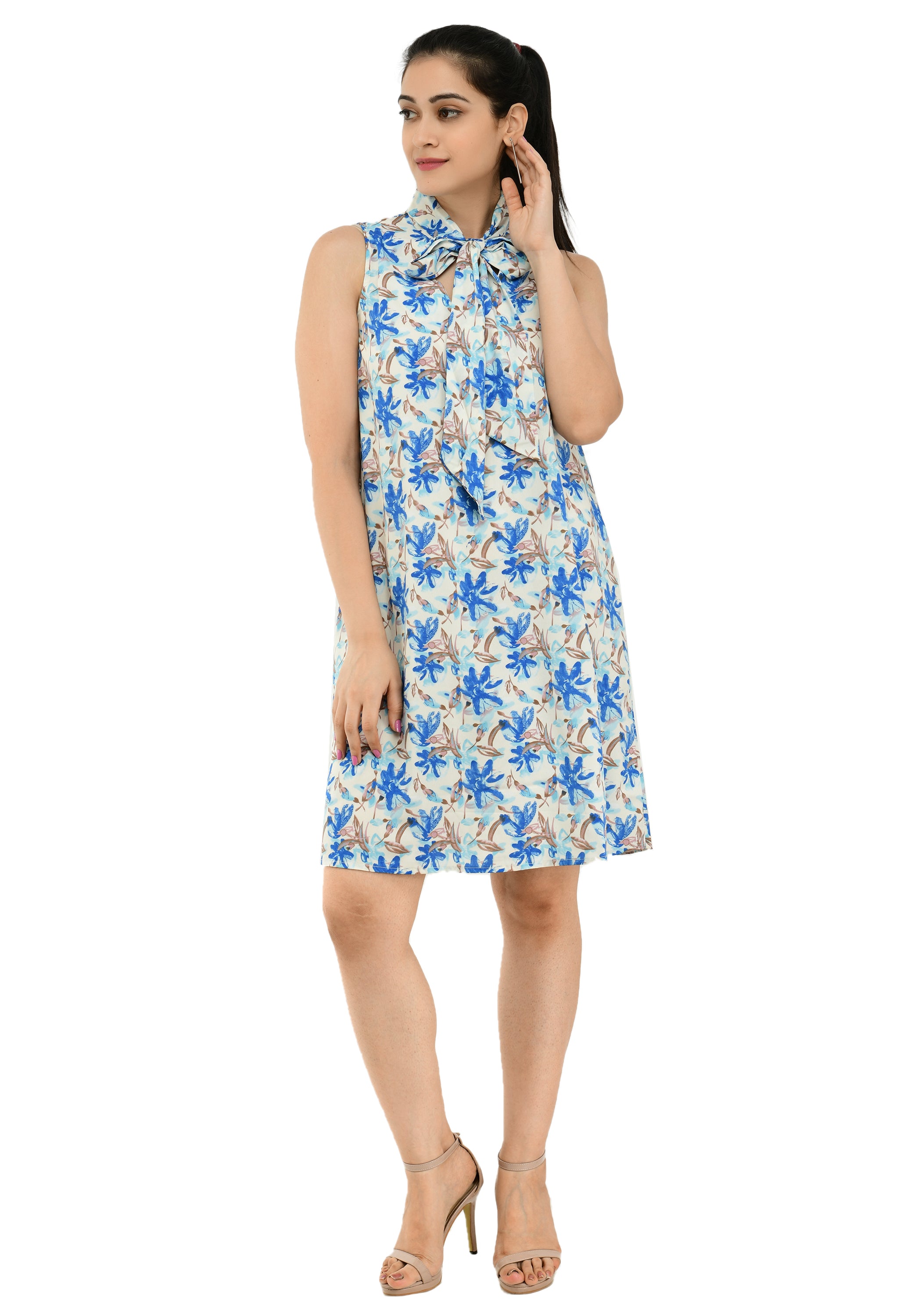 Women Multicolored Floral Printed Dress