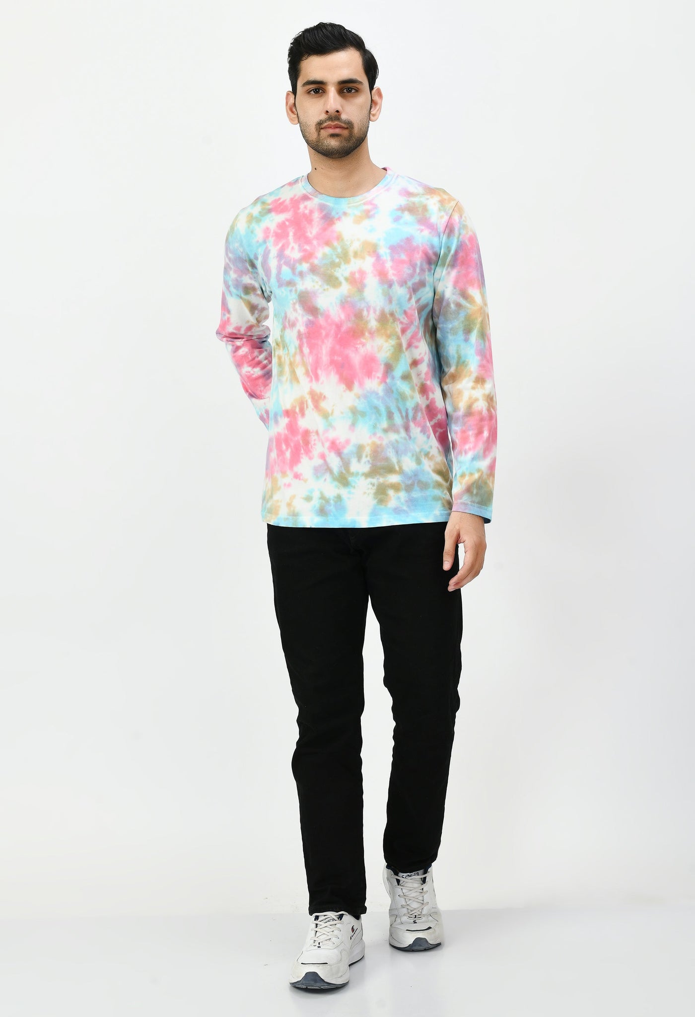 Multicolor Spalsh Unisex Tie-Dye T-shirt