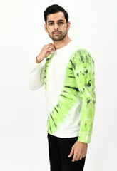 Kiwi Green Unisex Tie-Dye T-shirt